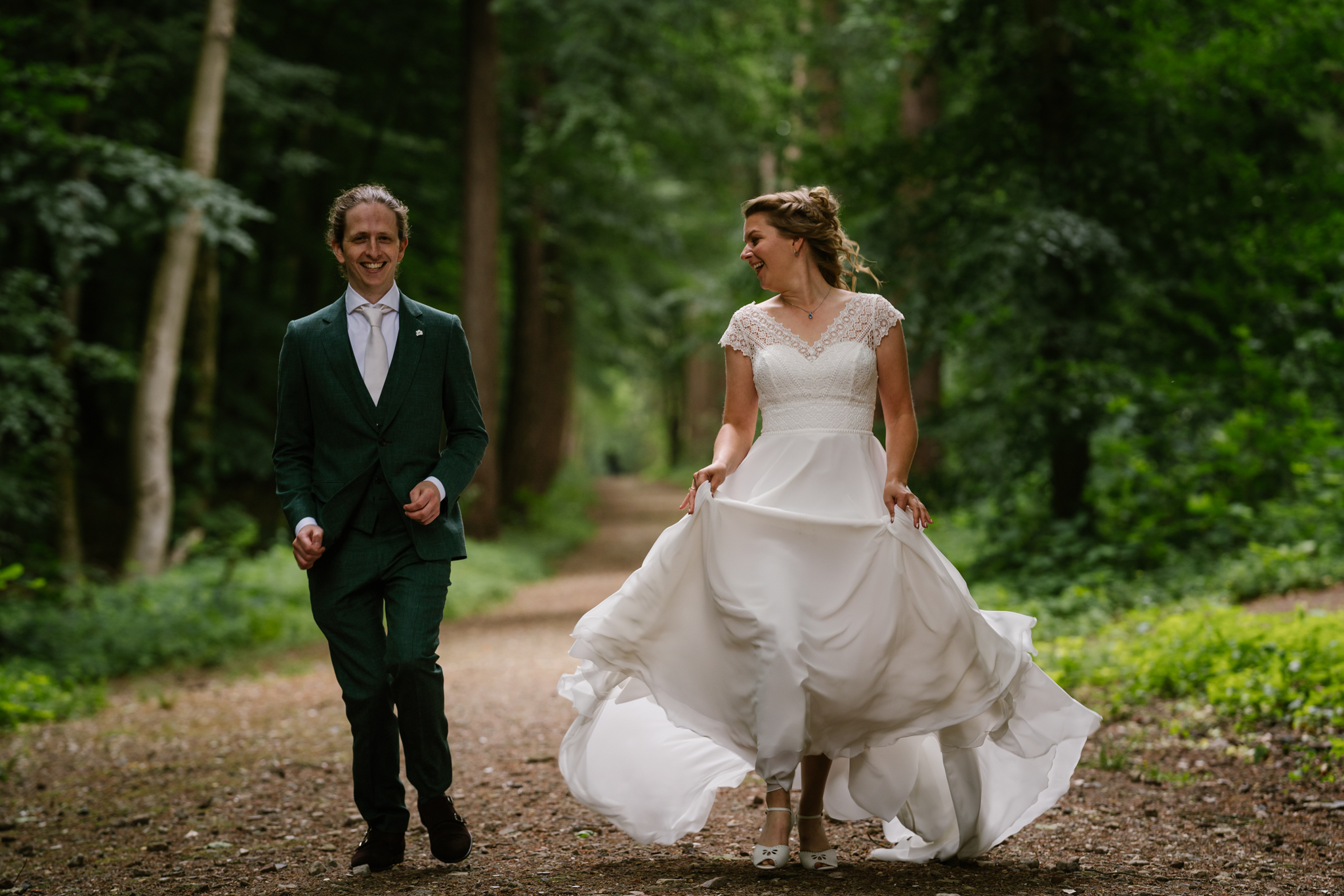 Intieme bruiloft in Arnhem