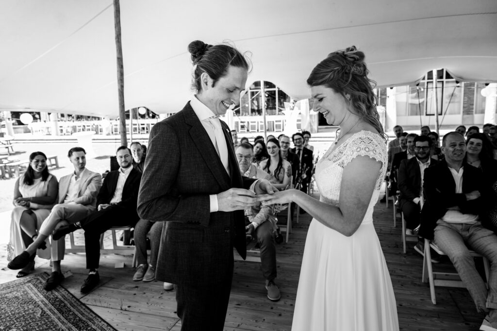 Intieme bruiloft in Arnhem