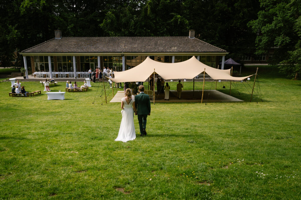 Intieme bruiloft in Arnhem